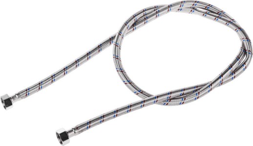 STAYER 1/2″, 1.5 м, гайка-гайка, Гибкая подводка для воды (51015-G/G-150)