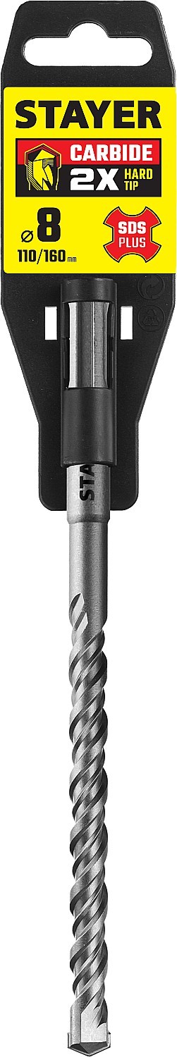 STAYER 8 x 160 мм, SDS-plus бур, Professional (2930-160-08)