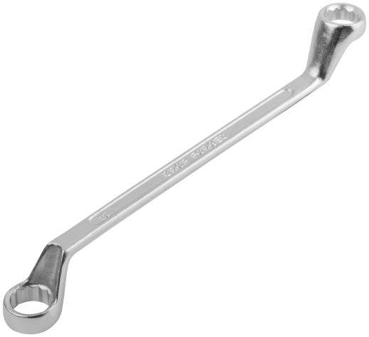 Ключ накидной "Хард", хромированное покрытие 17х19 мм