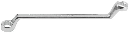 Ключ накидной "Хард", хромированное покрытие 17х19 мм