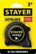 STAYER AutoLock, 3 м х 16 мм, рулетка с автостопом (2-34126-03-16)