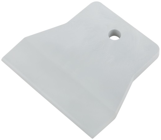 Шпатель резиновый белый  80 мм