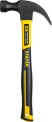 STAYER Fiberglass, 680 г, с фиберглассовой рукояткой, столярный молоток-гвоздодёр, Professional (2026_z02)