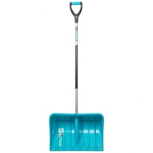 Лопата для уборки снега пластиковая Luxe, 540 х 375 х 1520 мм, стальной черенок, Palisad