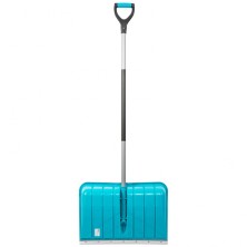 Лопата для уборки снега пластиковая Luxe, 540 х 375 х 1520 мм, стальной черенок, Palisad