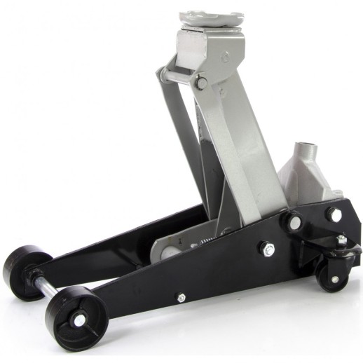 Домкрат гидравлический подкатной, 3.5 т, высота подъема 145-490 мм, с педалью Matrix