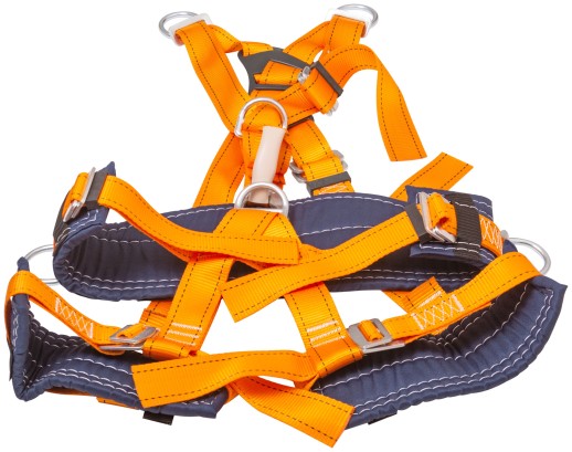 Удерживающая привязь с наплечными и набедренными лямками "Пром-альп" УСП-III ( лента )