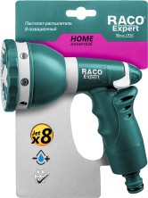 RACO 484C, 8 режимов, пластиковый с TPR, поливочный пистолет (4255-55/484C)