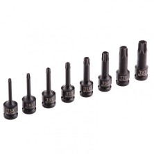 Набор ударных торцевых головок Torx 1/2",  в кейсе, 8 шт. Stels