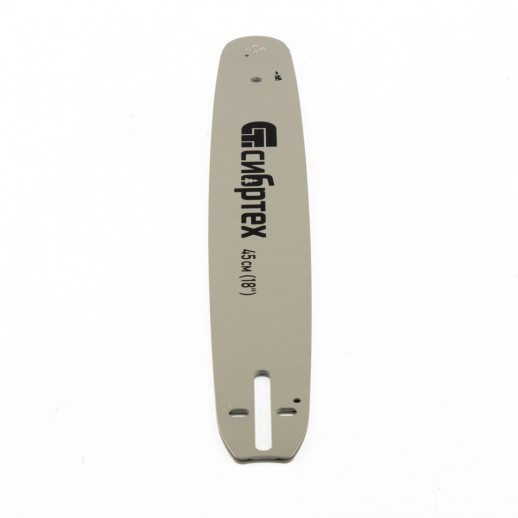 Шина для бензопилы ПЦБ-5245, длина 45 см (18"), шаг 0.325", паз 1.5 мм, 72 звена Сибртех