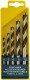 Набор сверл по дереву, CrV Профи, пластиковый бокс, 5 шт. (4-5-6-8-10 мм)