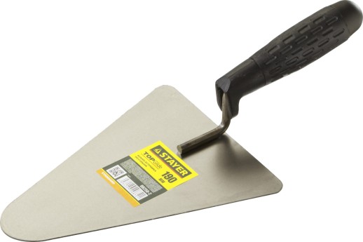 STAYER 190 x 150 мм, пластмассовая ручка, кельма бетонщика (08250-2)