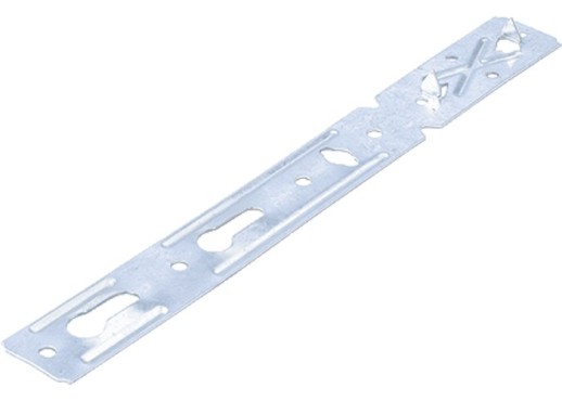Пластина анкерная AOD для деревянных окон, 190 мм, цинк Россия Сибртех