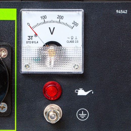 Генератор бензиновый БС-2500, 2.2 кВт, 230В, четырехтактный, 15 л, ручной стартер Сибртех