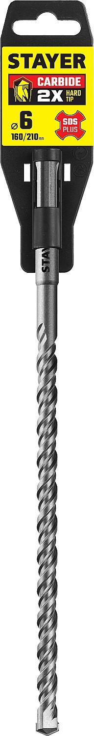 STAYER 6 x 210 мм, SDS-plus бур, Professional (2930-210-06)