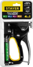 STAYER HERCULES-140, тип 140 (G/11/57) 20GA (6 - 14 мм)/36/300/500, стальной мощный степлер, Professional (31510)