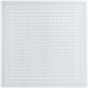 Вентиляционная решетка, пластиковая, 190 х 190 мм, съемная, с сеткой