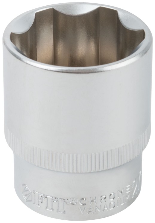 Головка 6-гранная CrV 1/2" 27 мм