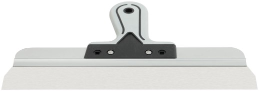 Шпатель фасадный Профи, нержавеющая сталь, прорезиненная ручка 350 мм