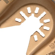 Насадка для МФИ режущая полукруг, HM, по плитке, 63 мм Denzel