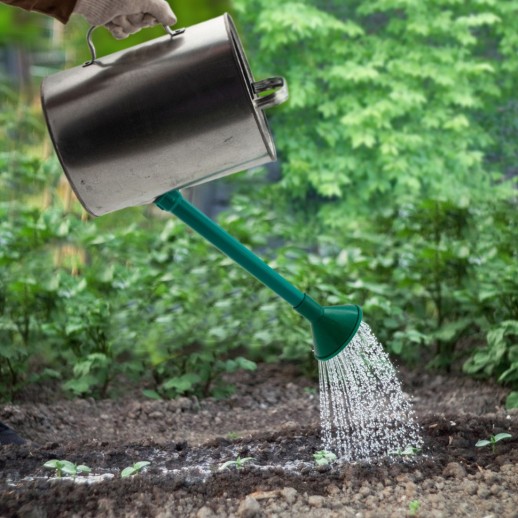 Лейка садовая, 10 л, оцинкованная Россия Сибртех