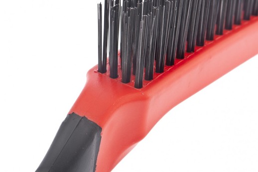 Щетка зачистная четырехрядная, двухкомпонентная рукоятка Matrix