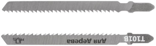 Полотна для эл. лобзика, T101B, по дереву, HCS, 100 мм,  2 шт.