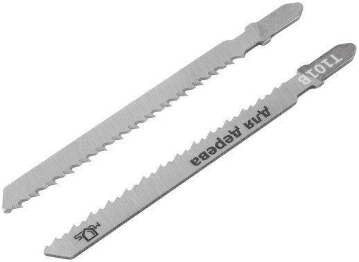 Полотна для эл. лобзика, T101B, по дереву, HCS, 100 мм,  2 шт.
