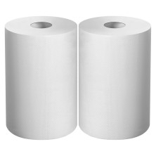 ЗУБР 20 х 25 см, 2-х слойная, в рулоне, 400 листов, 2 рулона, протирочная бумага, Профессионал (12822-20)