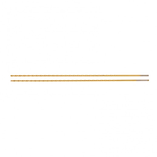 Сверло спиральное по металлу 3 x 300 мм, HSS, 2шт, нитридтитановое покрытие Matrix