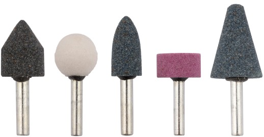 Шарошки абразивные по металлу, 5 шт. (большие)