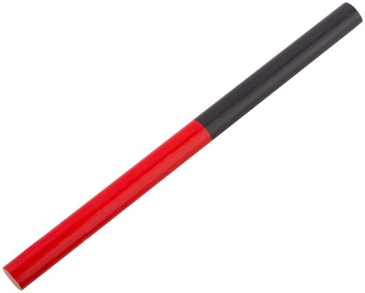 Карандаши строительные, 180 мм, 12 шт., 2-х цветные