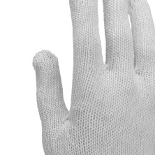 Перчатки х/б, ПВХ покрытие, "Точка", 5 пар в упаковке, 7 класс Россия