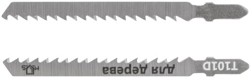 Полотна для эл. лобзика, T101D, по дереву, HCS, 100 мм,  2 шт.