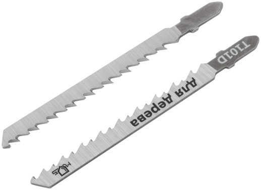 Полотна для эл. лобзика, T101D, по дереву, HCS, 100 мм,  2 шт.