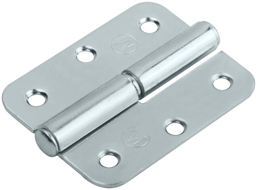 Петля накладная оцинкованная, тип "ПН", 70 мм, левая