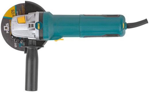 Шлифмашина угловая  810 Вт; 5000-12000 об/мин; БсК 125 мм; мал.; регулир.оборотов ; коробка