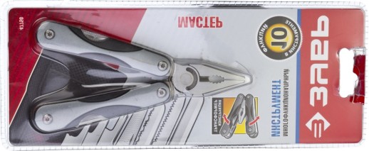 ЗУБР 10 в 1, мини, многофункциональный инструмент (47750)