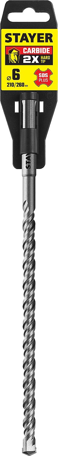 STAYER 6 x 260 мм, SDS-plus бур, Professional (2930-260-06)