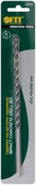 Сверло победитовое ударное, цилиндрический хвостовик (для бетона, кирпича) 6х200 мм