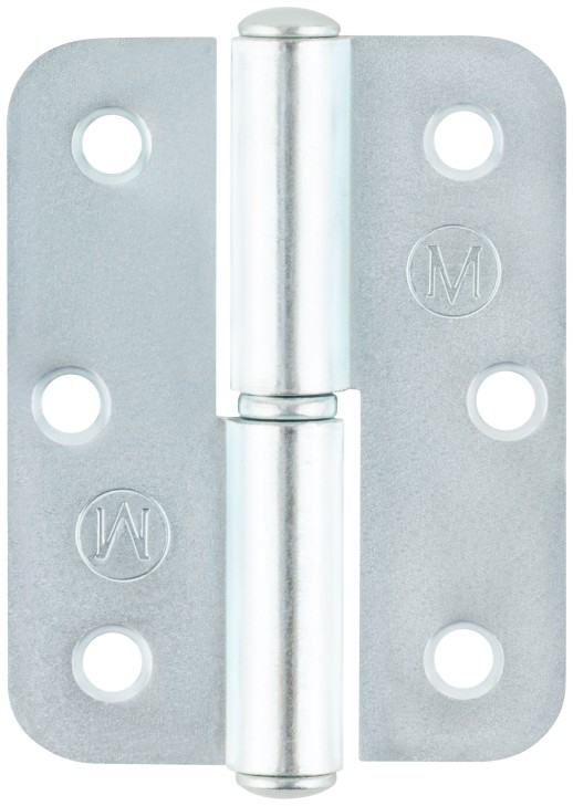 Петля накладная оцинкованная, тип "ПН", 70 мм, правая