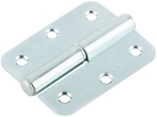 Петля накладная оцинкованная, тип "ПН", 70 мм, правая