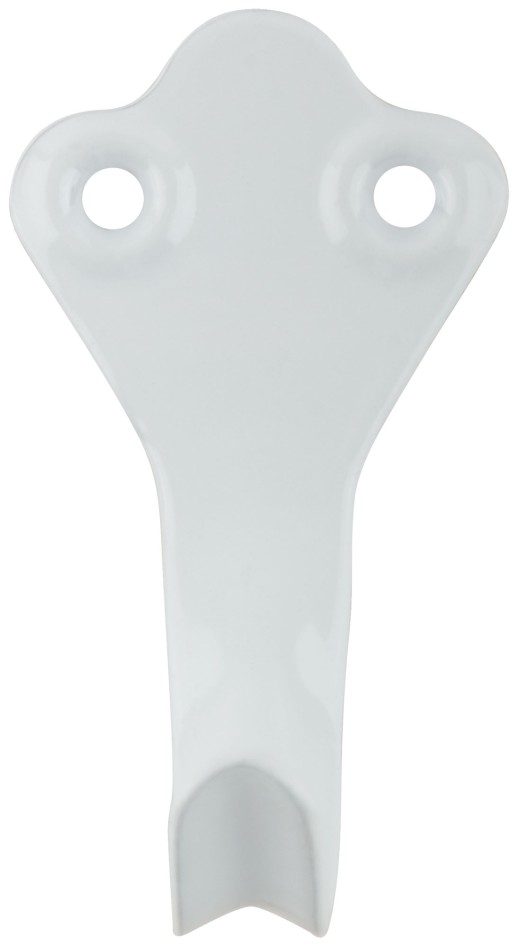 Крючок-вешалка малый, белый