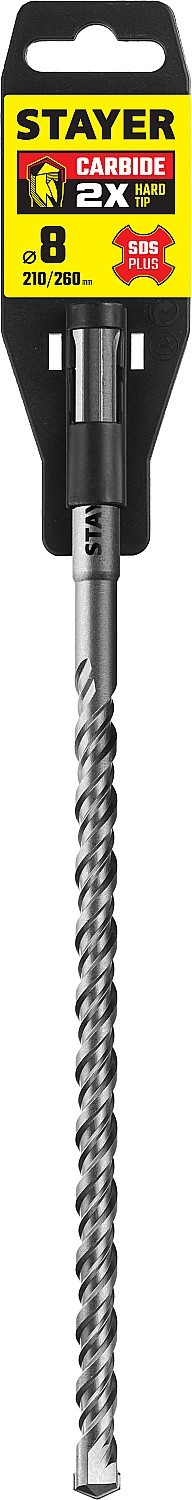 STAYER 8 x 260 мм, SDS-plus бур, Professional (2930-260-08)