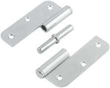 Петля накладная оцинкованная, тип "ПН", 85 мм, левая