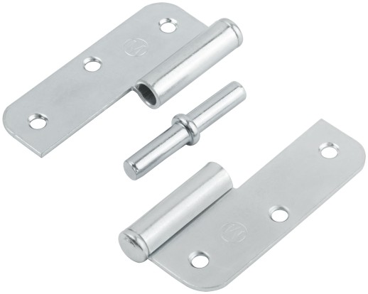 Петля накладная оцинкованная, тип "ПН", 85 мм, левая