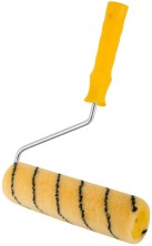 Валик полиакриловый, бежевый с черной полоской, диам. 48/72 мм; ворс 12 мм, 230 мм