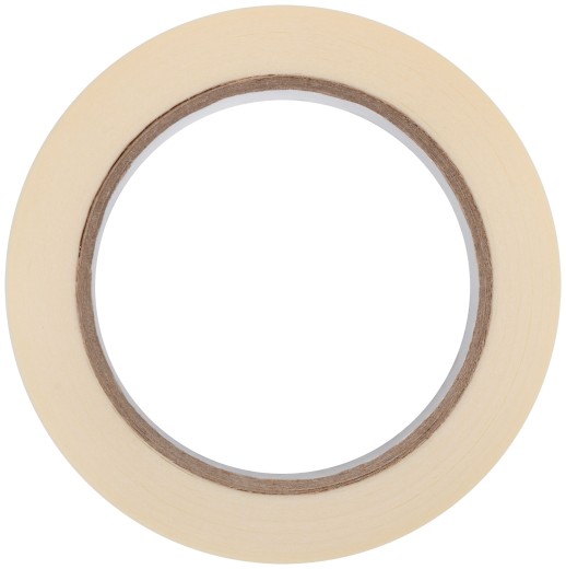 Лента малярная креппированная клейкая 25 мм х 50 м