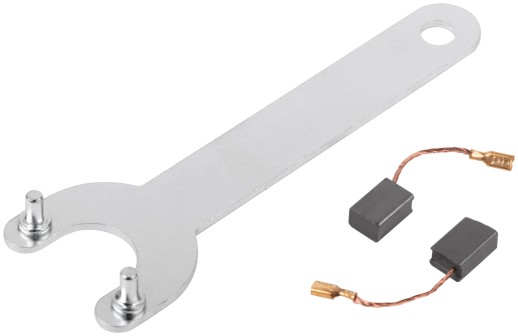 Шлифмашина угловая 1100 Вт; 3000-11000 об/мин; КлК 125 мм; армир.ротор; б/с щеток; коробка