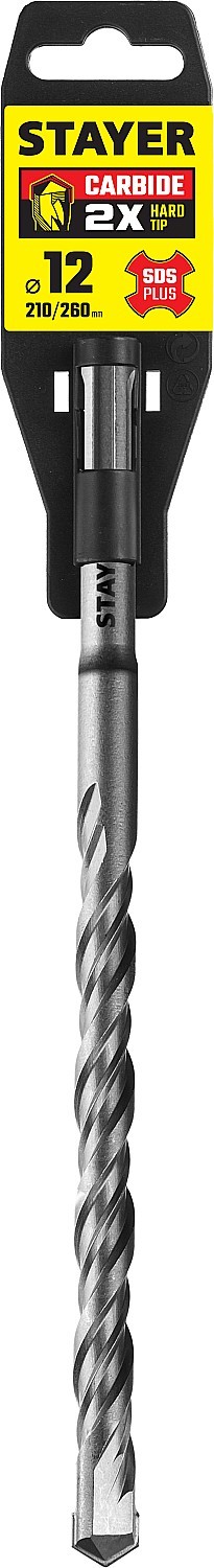 STAYER 12 x 260 мм, SDS-plus бур, Professional (2930-260-12)